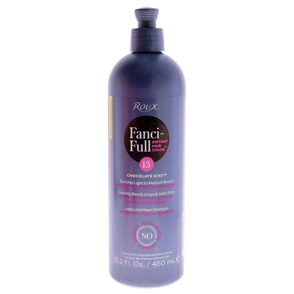 Fanci-Full Rinse Instant Hair Color - 13 Chocolate Kiss by Roux 15.2 oz